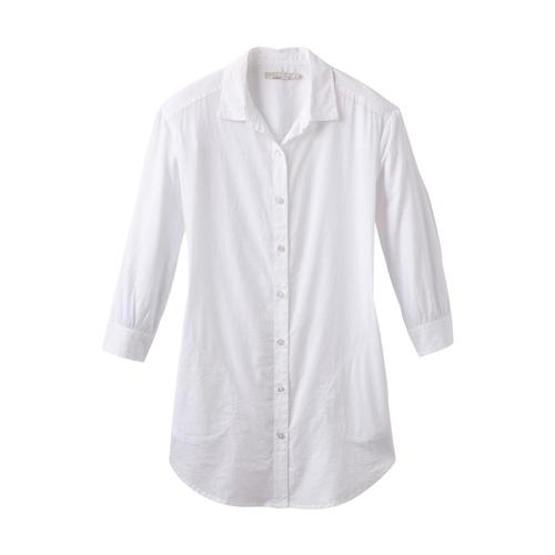 prAna Women's Mauzy Tunic White