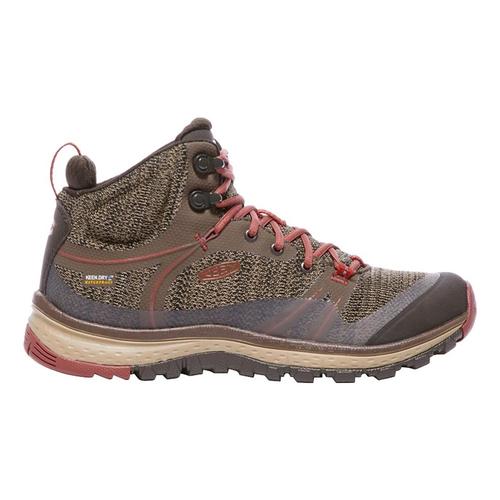 KEEN Women's Terradora Waterproof Mid Hiking Boots Cantn.Mars