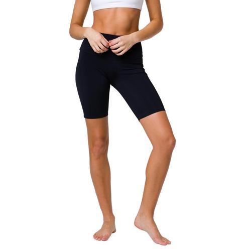 Onzie Women's High Rise Biker Shorts Black