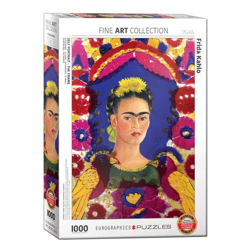 EuroGraphics Self-Portrait The Frame by Frida Kahlo 1000 Piece Jigsaw Puzzle