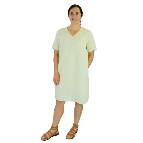 FLAX Women's Tee Shirt Dress Pearstria