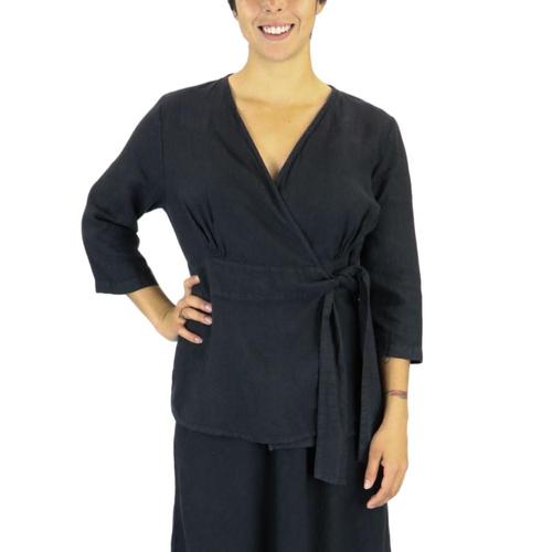 FLAX Women's Secure Blouse Noire