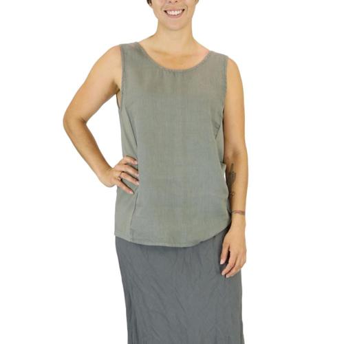 FLAX Marta Tank Top Rosemary