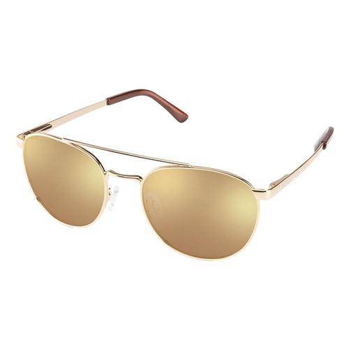 Suncloud Polarized Optics Unisex Motorist Sunglasses Gold