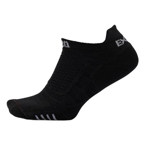 Thorlos Unisex XPTU Experia Prolite No-Show Tab Socks Blk/Blk