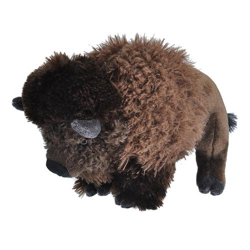 Wild Republic Cuddlekins Bison Stuffed Animal - 12in