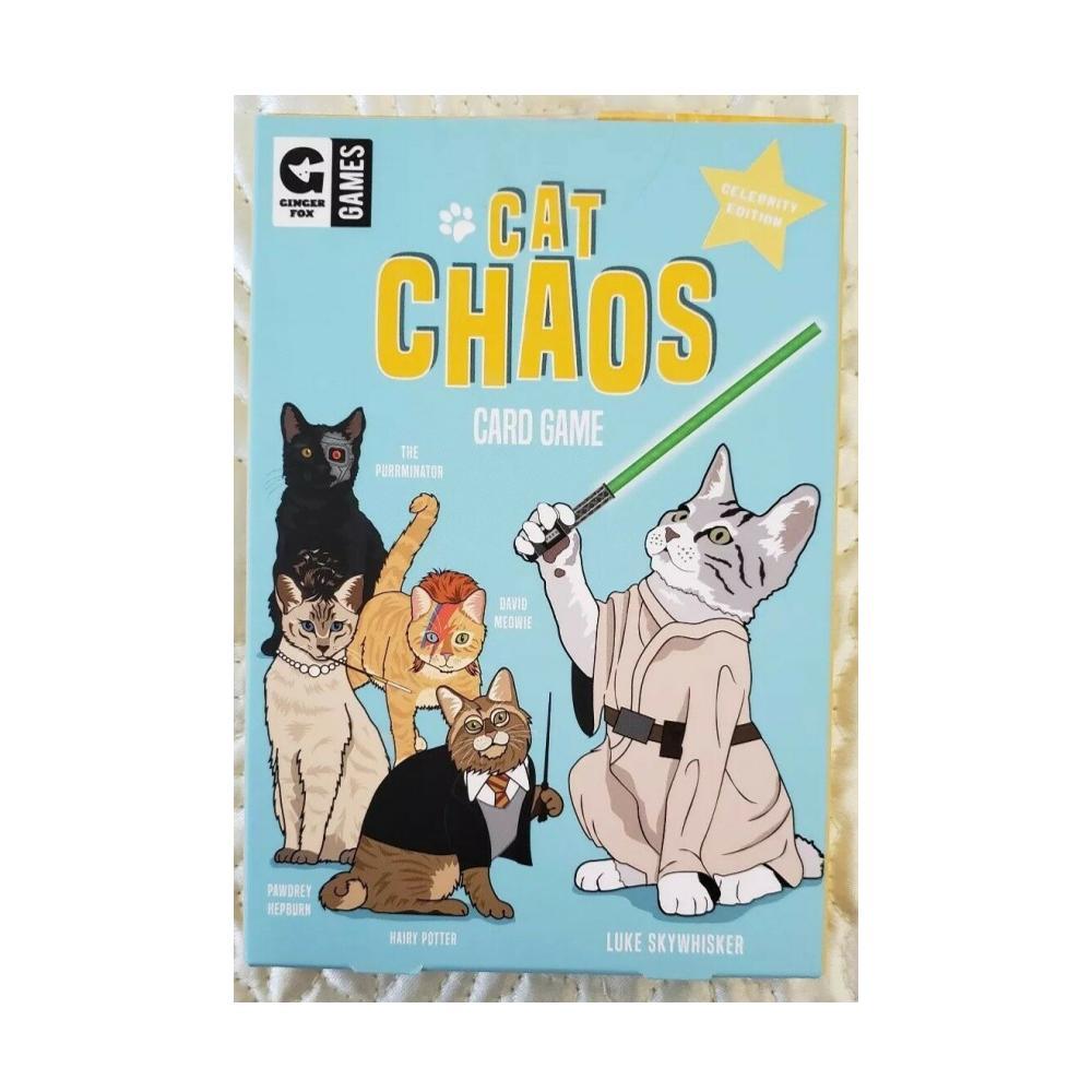  Ginger Fox Cat Chaos Card Game