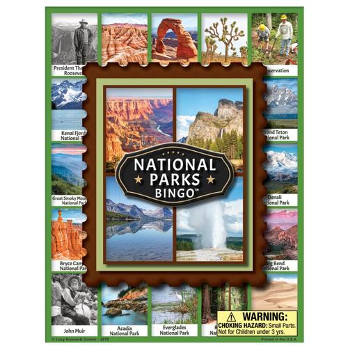 Lucy Hammett Games National Parks Bingo
