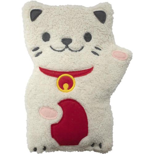 Gama-Go Heatable Huggable Lucky Cat Pillow