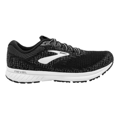Brooks Women's Revel 3 Running Shoes Blk.Bpl.Wht_012