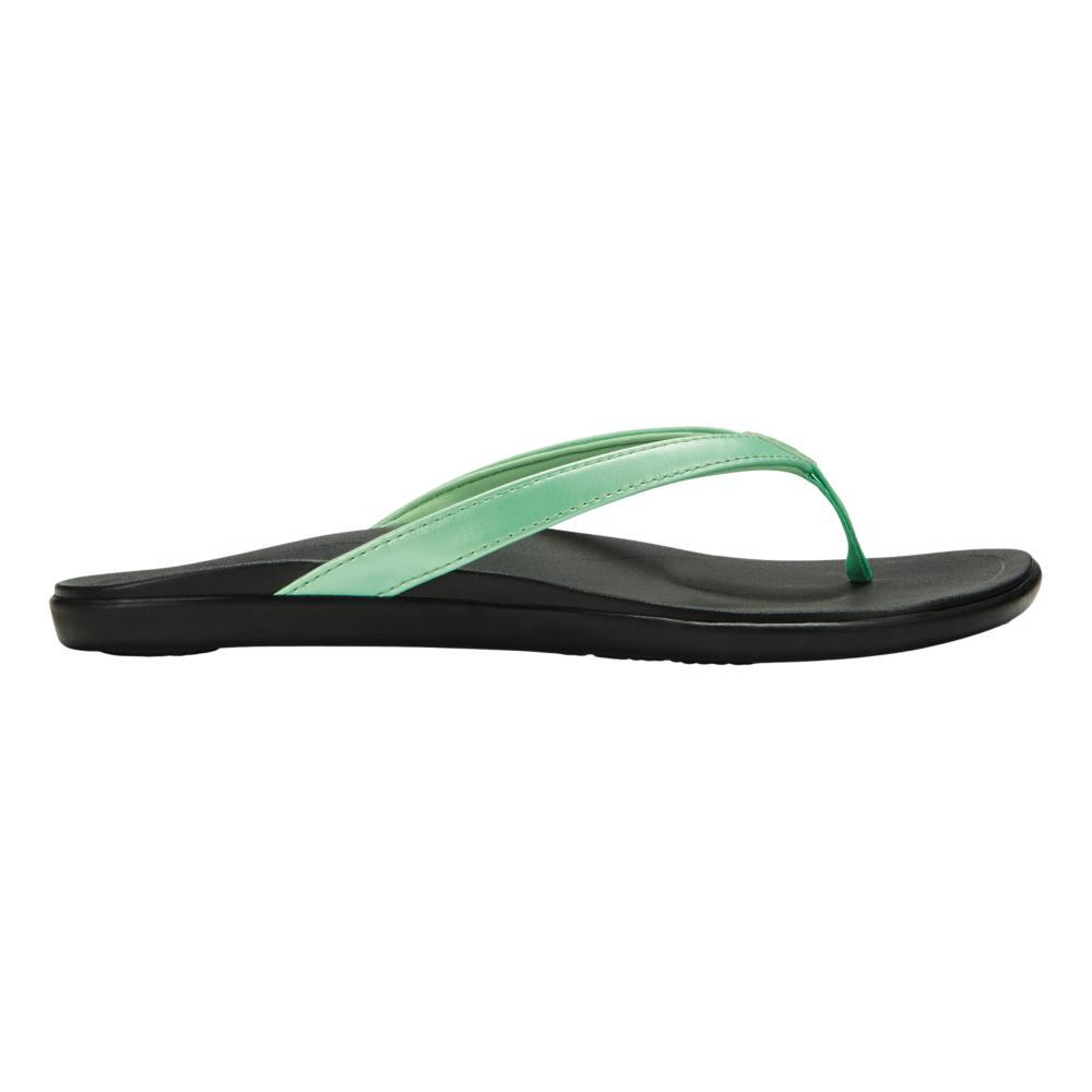 OluKai Women's Ho'opio Sandals MINT.BLK_MT40