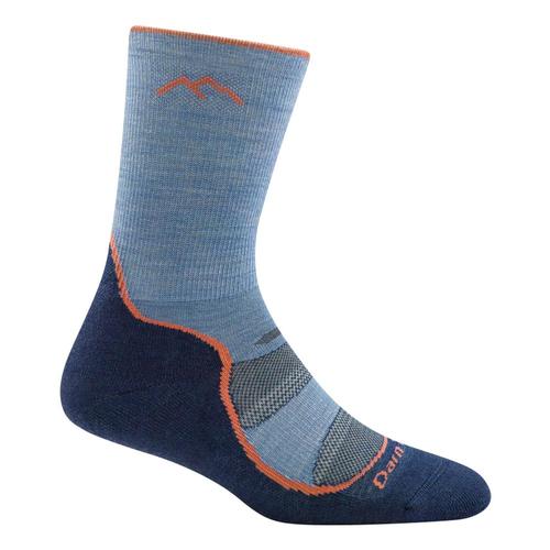 Darn Tough Women's Light Hiker Micro Crew Light Cushion Socks Denim