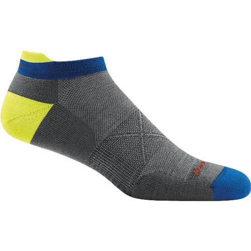 Darn Tough Men's Vertex No Show Tab Ultra-Light Socks Gray