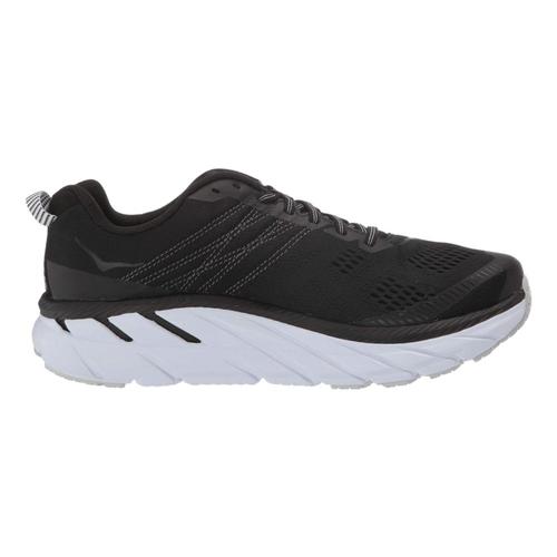 HOKA ONE ONE Women's Clifton 6 Road Running Shoes Blk.Wht_bwht