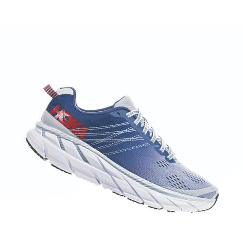 HOKA ONE ONE Women's Clifton 6 Road Running Shoes Plar.Mblu_pamb