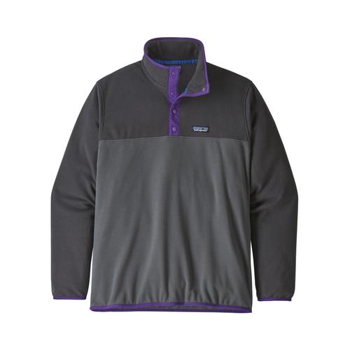 Patagonia Men's Micro D Snap-T Fleece Pullover Grey_fge
