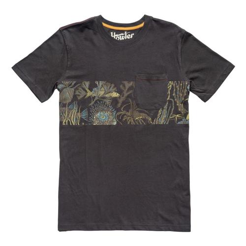 Howler Brothers Men's Exuma Stripe Pocket T-Shirt Antiqueblk