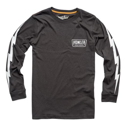 Howler Brothers Men's Hi-Watt Longsleeve T-Shirt Antiqueblk