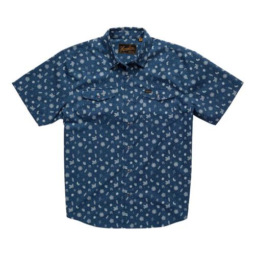 Howler Brothers Men's H Bar B Snapshirt Blue_bpb