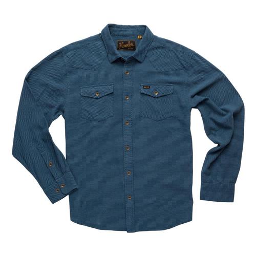 Howler Brothers Men's Sheridan Shirt Navy_pnn