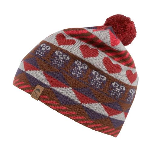 Sunday Afternoons Kids Hearts and Owls Beanie Persimmon