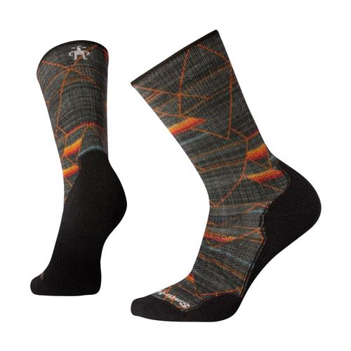 Smartwool Men's PhD Outdoor Light Margarita Mash-Up Print Crew Socks Graphi_018