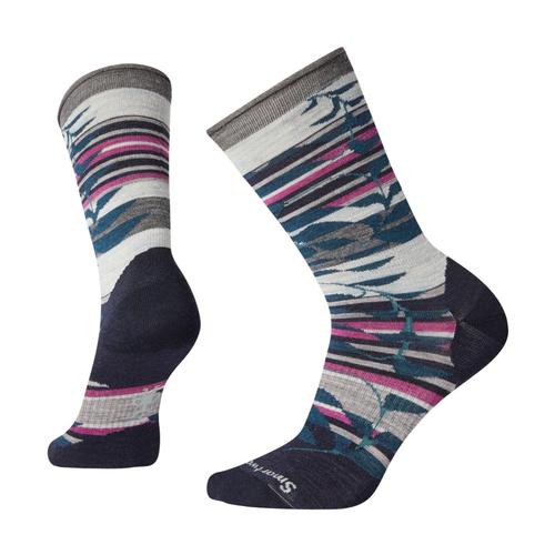 Smartwool Women's Non-Binding Pressure Free Palm Crew Socks Dpnavy_092