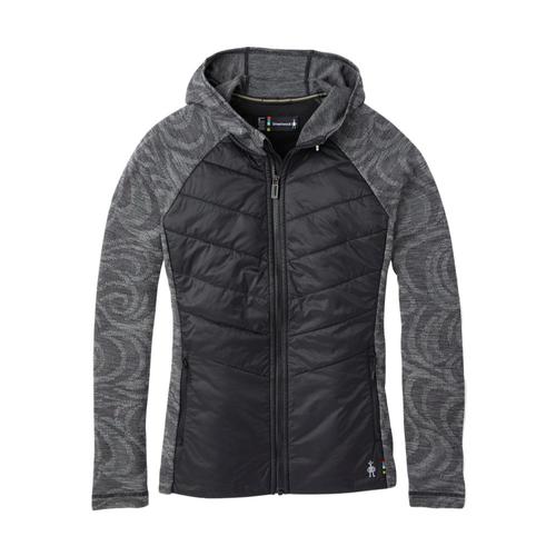 Smartwool Women's Smartloft 60 Hoodie Full Zip Jacket Black_001