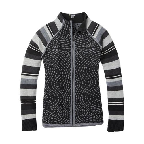 Smartwool Women's Dacono Ski Full Zip Sweater Black_001