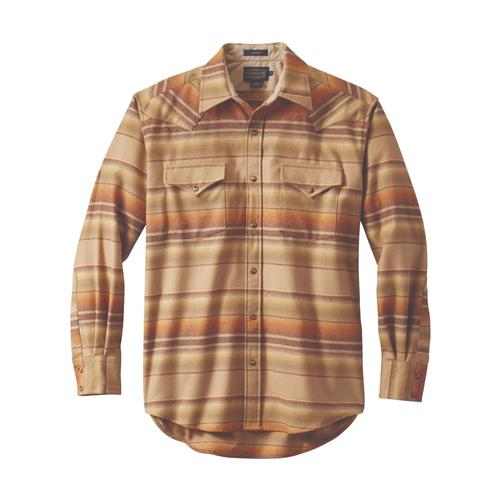Pendleton Men's Snap-Front Western Canyon Shirt Tan32191