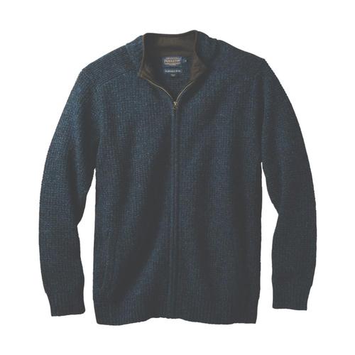 Pendleton Men's Shetland Full-Zip Cardigan Indigo63630