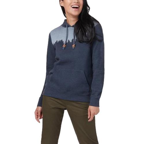 tentree Women's Juniper Hoodie Darkocean