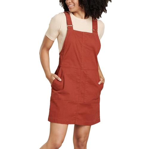 Toad&Co Women's Earthworks Jumper Dress Paprika_843