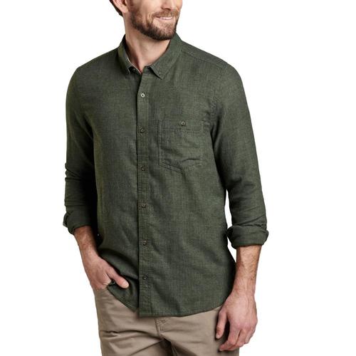 Toad&Co Men's Airsmyth Long Sleeve Shirt Beetle/365