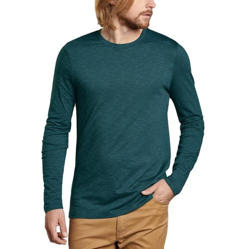 Toad&Co Men's Tempo Long Sleeve Crew Shirt Bluespr/445