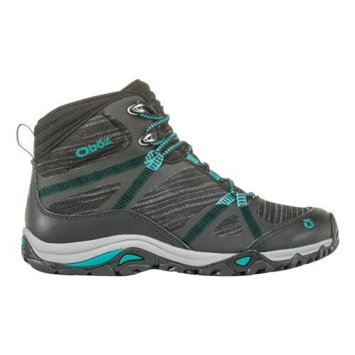 Oboz Women's Lynx Mid Waterproof Hiking Boots Blk.Aqua