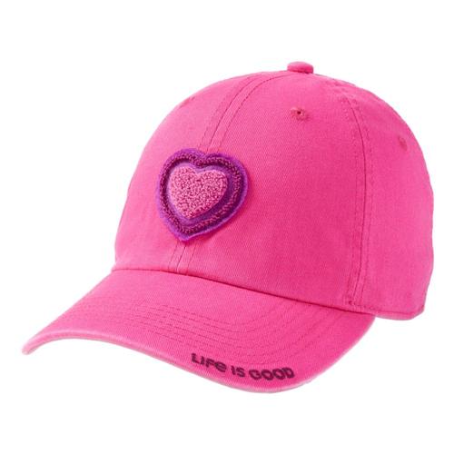 Life is Good Kids Radiate Love Chill Cap Fiestapnk
