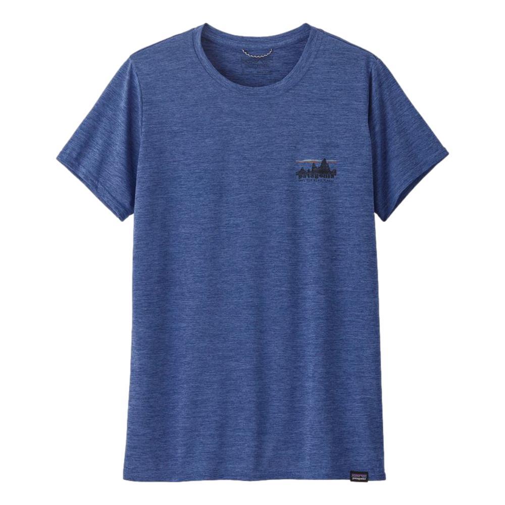 Patagonia Women's Short Sleeved Capilene Cool Daily Graphic Shirt BLUE_SCBX