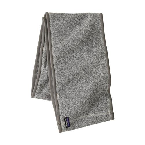Patagonia Better Sweater Fleece Scarf White_bcw