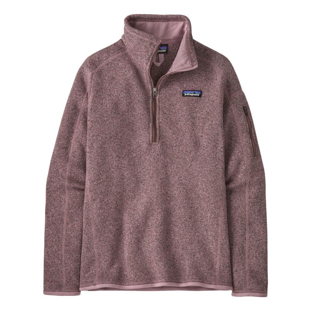 Patagonia Women's Better Sweater 1/4-Zip Fleece MAUVE_STMA