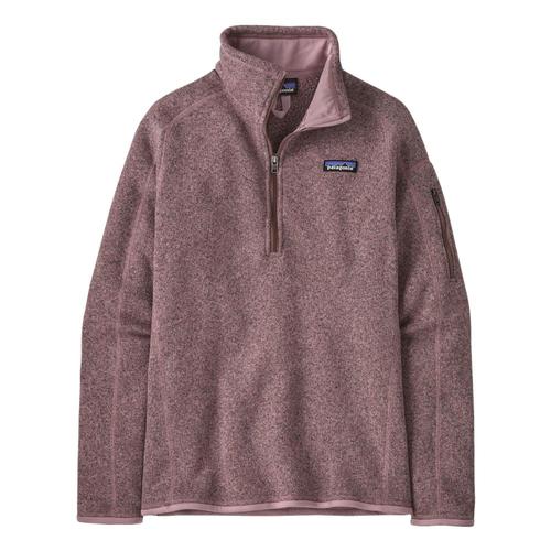 Patagonia Women's Better Sweater 1/4-Zip Fleece Mauve_stma