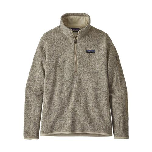 Patagonia Women's Better Sweater 1/4-Zip Fleece Pelican_plcn