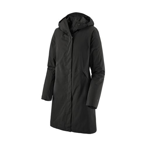 Patagonia Women's Yosemite Falls Trench Coat Black_blk