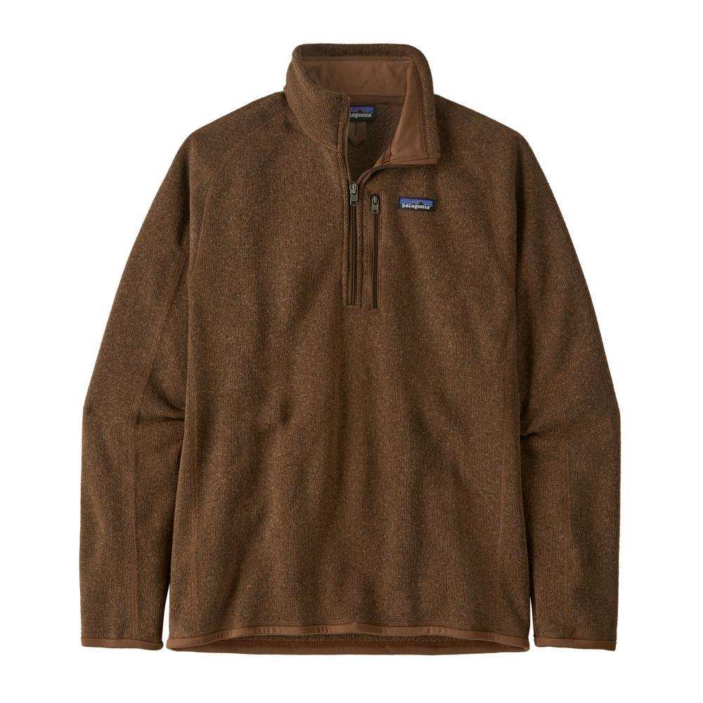 Patagonia Men's Better Sweater 1/4-Zip Fleece BROWN_MEBN