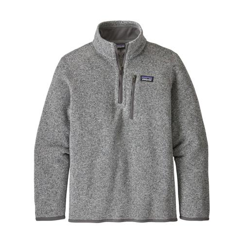 Patagonia Boys Better Sweater 1/4-Zip Fleece Stone_sth