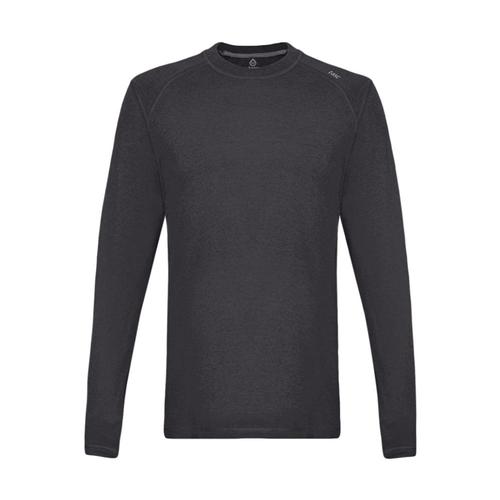 tasc Men's Carrollton Heather Long Sleeve Shirt Blkhthr