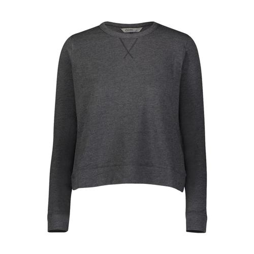 tasc Women's Studio Heather Sweatshirt Black_010