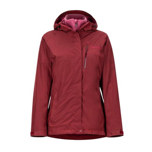 Marmot Women's Ramble Component 3-in-1 Jacket Claret_6125