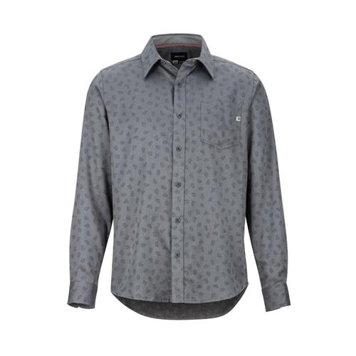 Marmot Men's Fairfax Midweight Flannel Long-Sleeve Shirt Cinder1546