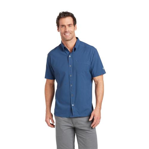 KUHL Men's Bandit Short Sleeve Shirt Blued
